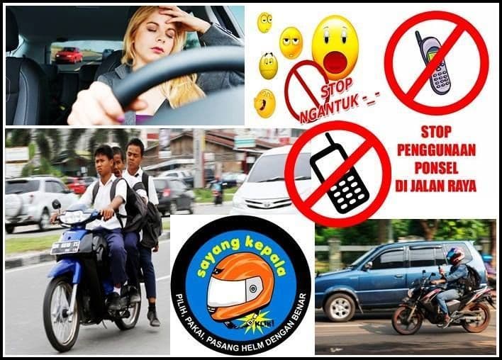 3 Faktor Penyebab Kecekaan Lalulintas