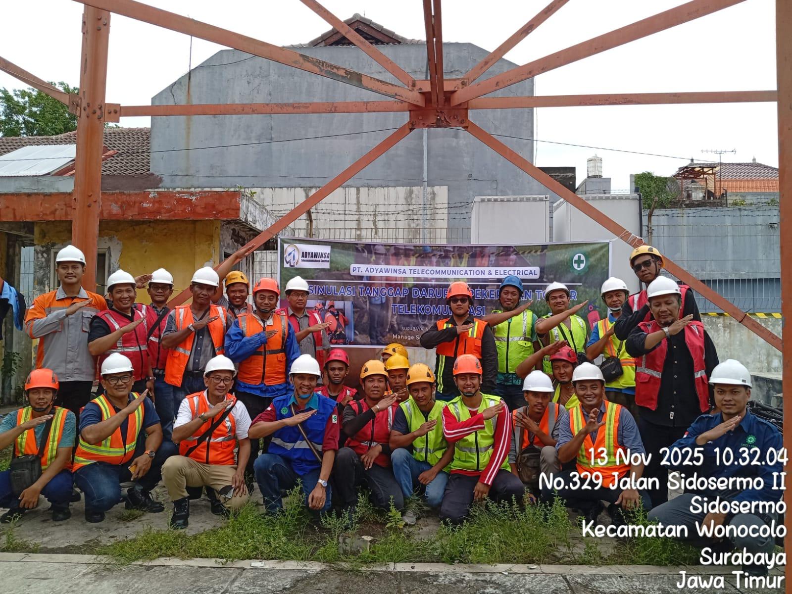 Emergency Drill & Workshop QHSE – Project MS East Java