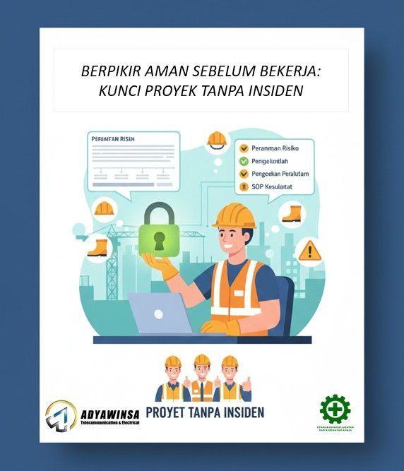Berpikir Aman Sebelum Bekerja: Kunci Proyek Tanpa Insiden